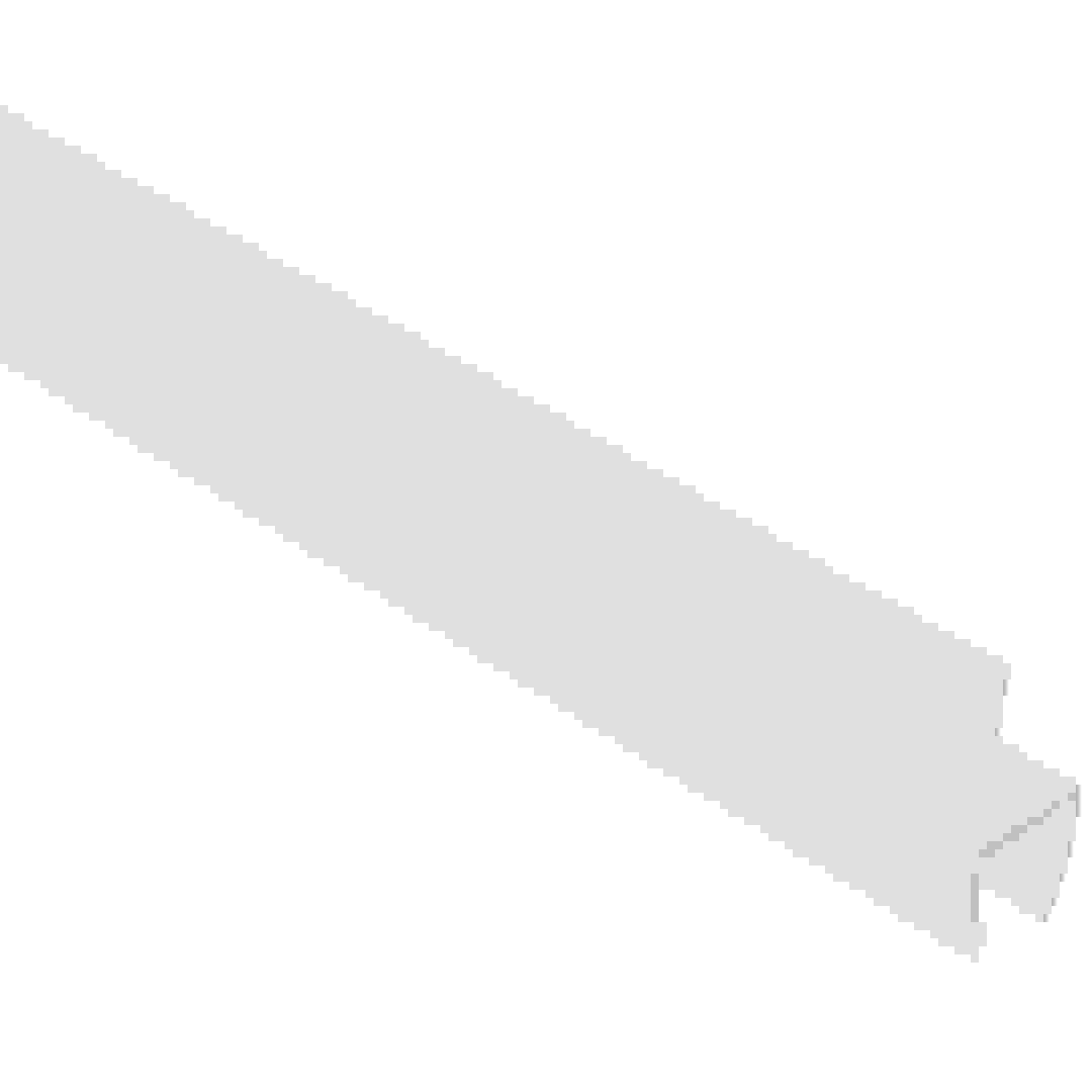 سدادة جانبية لحواف الأبواب الزجاجية إم كاتس (1 سم، أبيض)