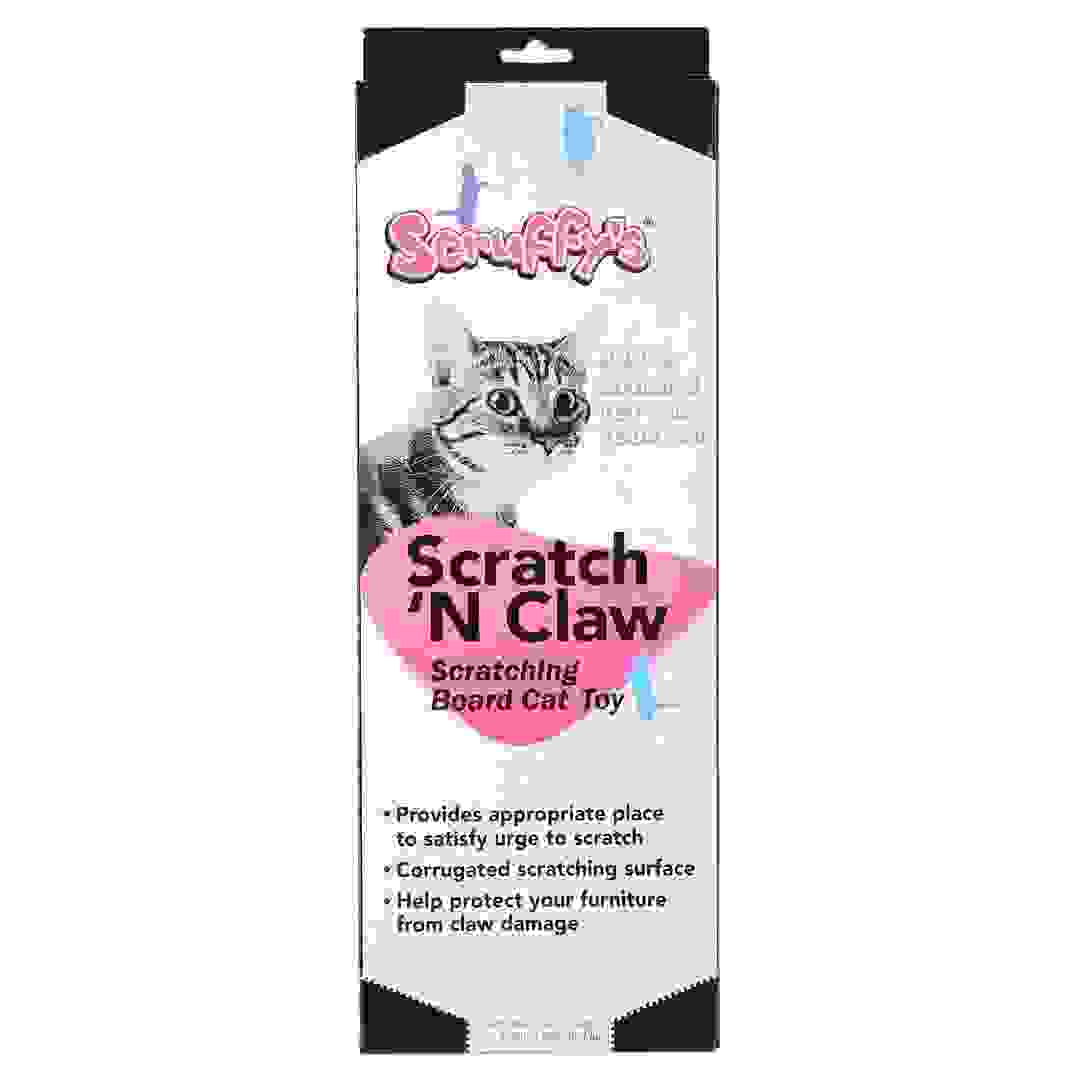 Scruffy's Scratch 'n Claw Scratching Board Cat Toy