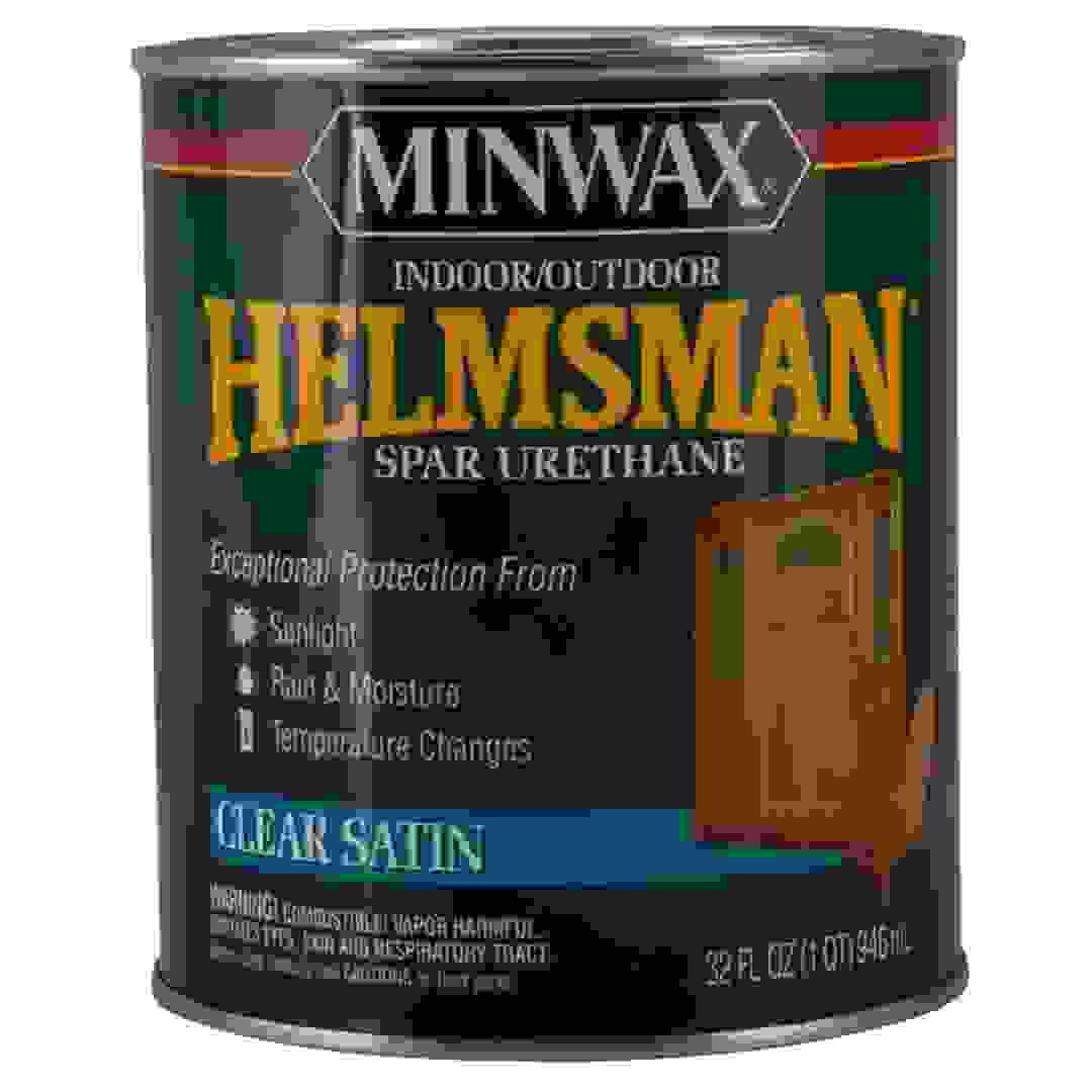 Minwax Helmsman Indoor/Outdoor Wood Polish (946.3 ml, Clear Satin)
