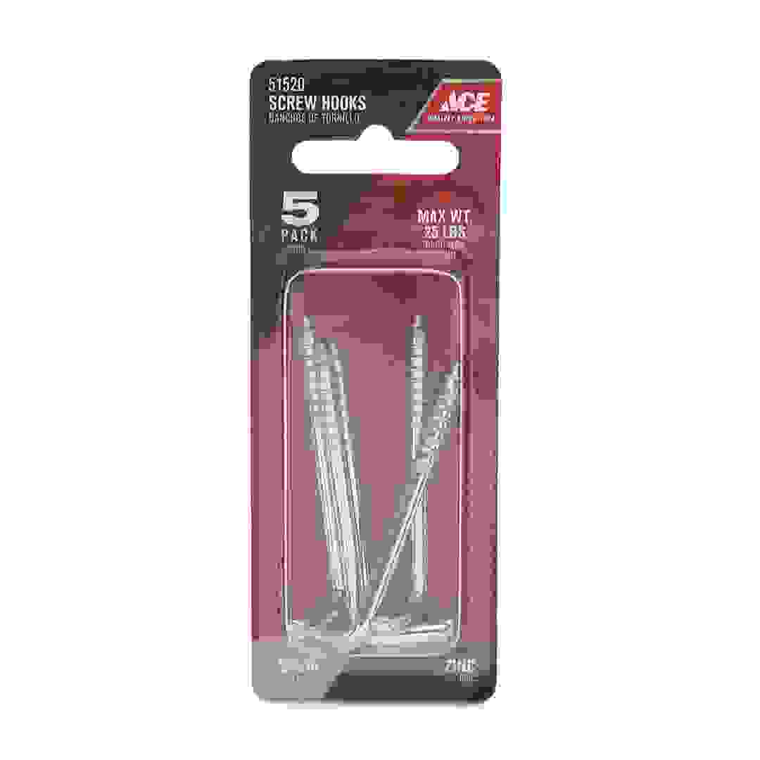 ACE Square Screw Hook (Pack of 5)