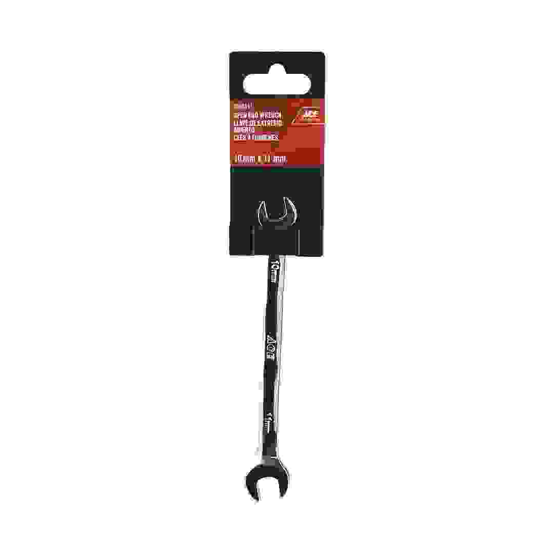 Ace Steel Double Open-End Wrench (10 x 11 mm)