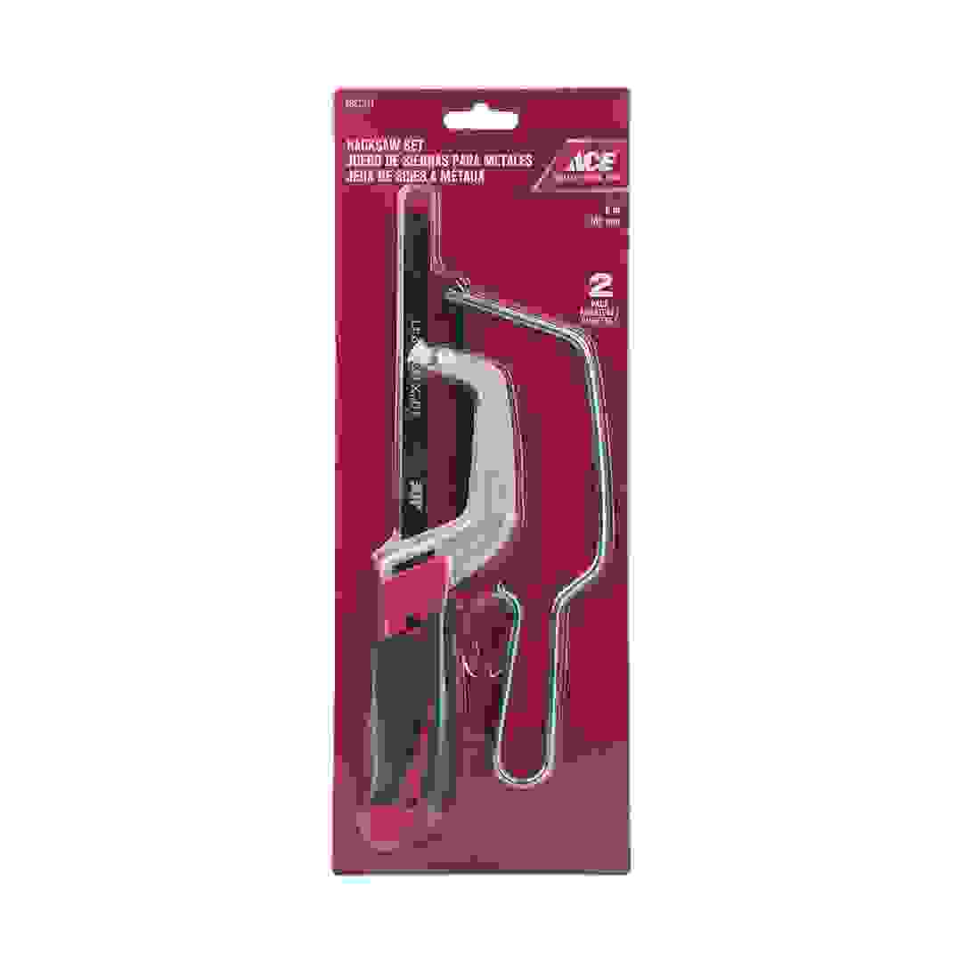 Ace Carbon Steel Mini Hacksaw Set W/TPR Grip (15.2 cm, 2 Pc.)