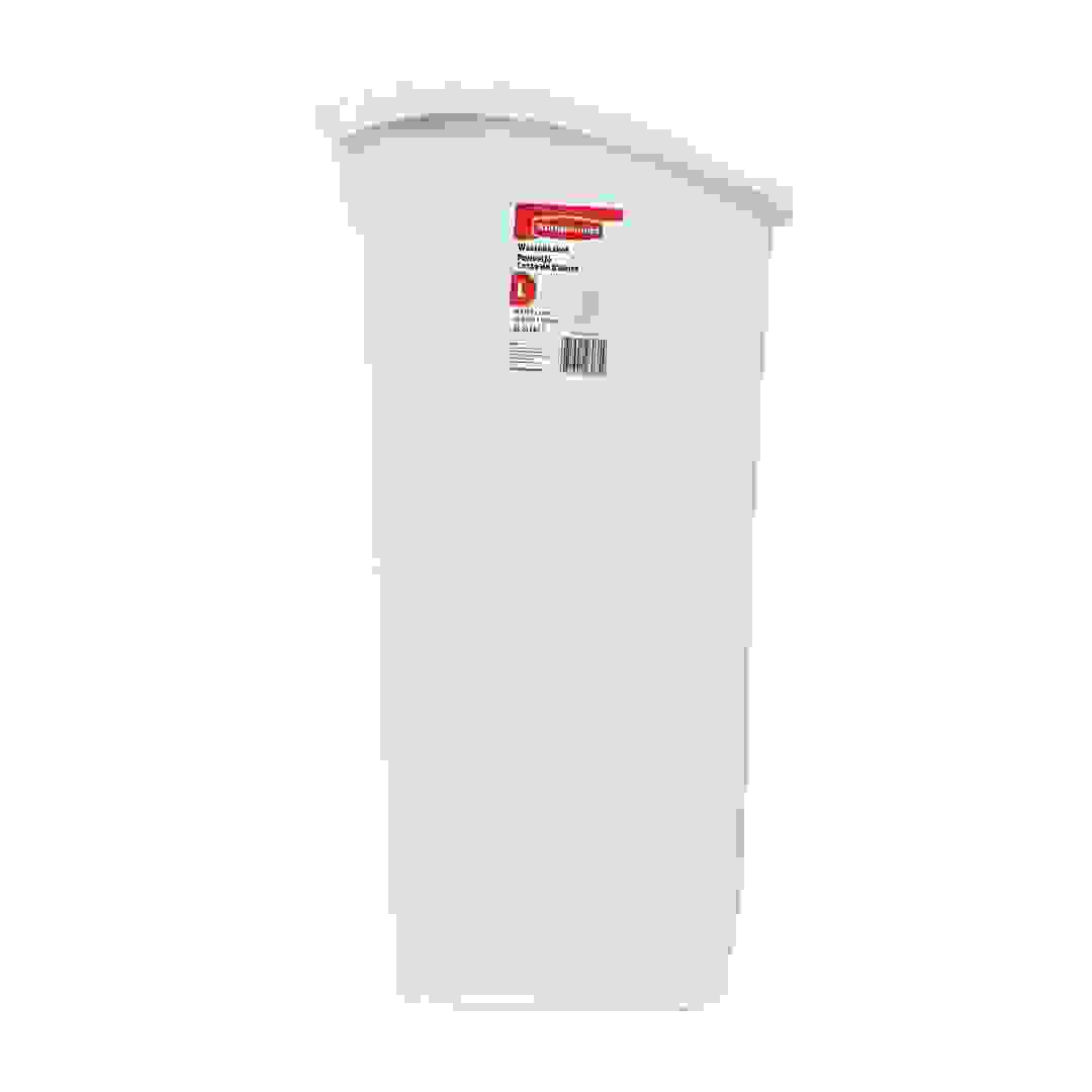 سلة مهملات بلاستيكية بغطاء متأرجح رابرميد (42 لتر، 40 × 28 × 55.8 سم)