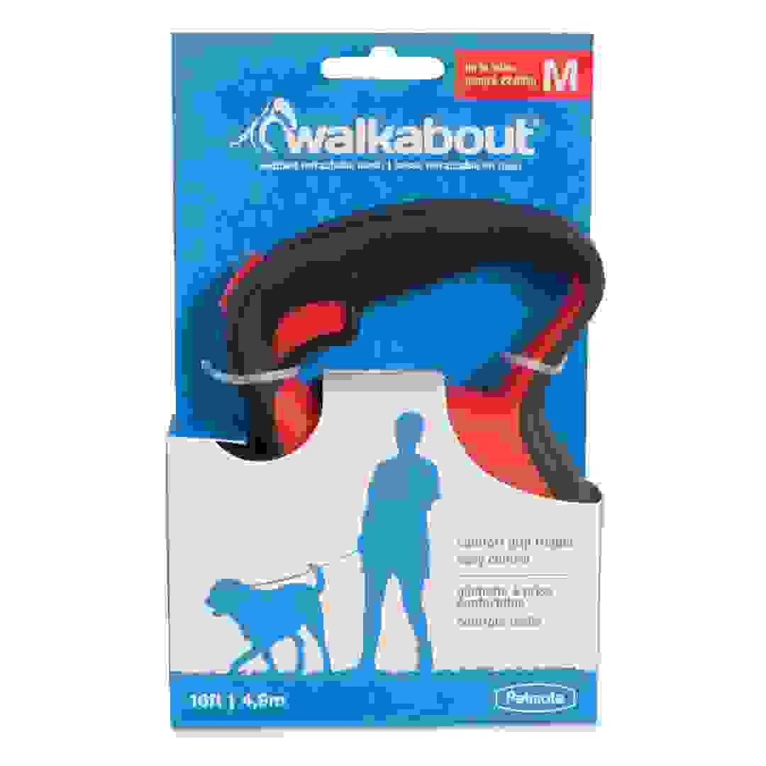 Petmate Walkabout Retractable Dog Leash, Medium