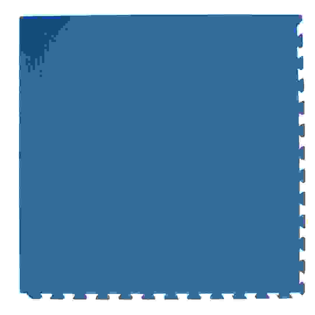 Tinyann Interlocking Foam Activity Mat (100 x 100 x 2 cm, Blue)