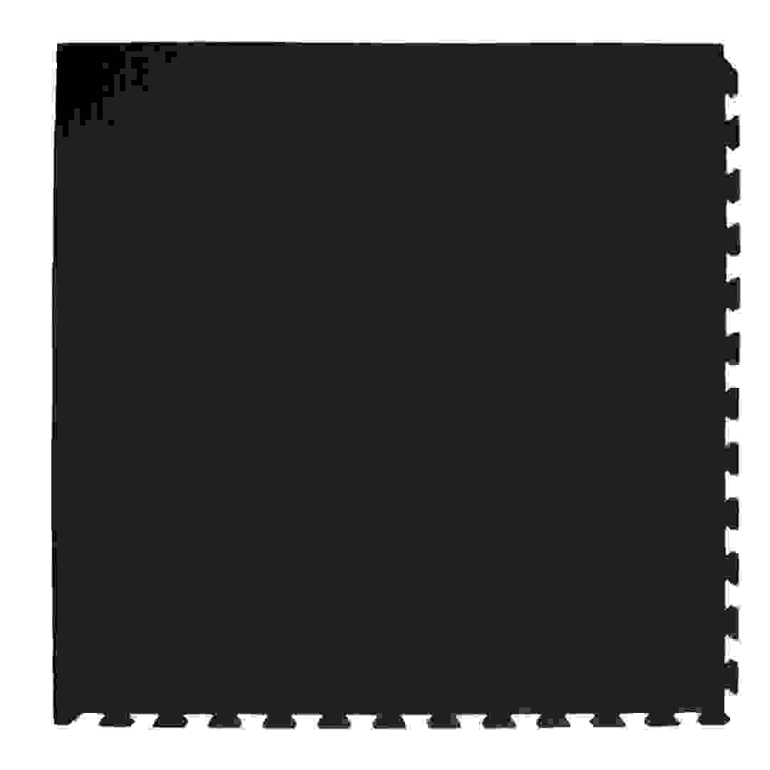 Tinyann Interlocking Foam Activity Mat (100 x 100 x 2 cm, Black)