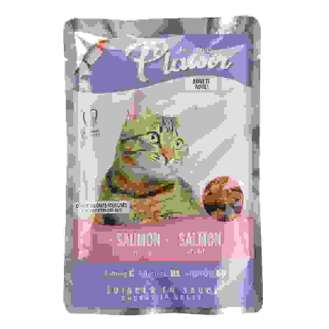 طعام قطط رطب قطع سمك سالمون وقد لو ريبا بليزير (للقطط البالغة، 100 جرام)