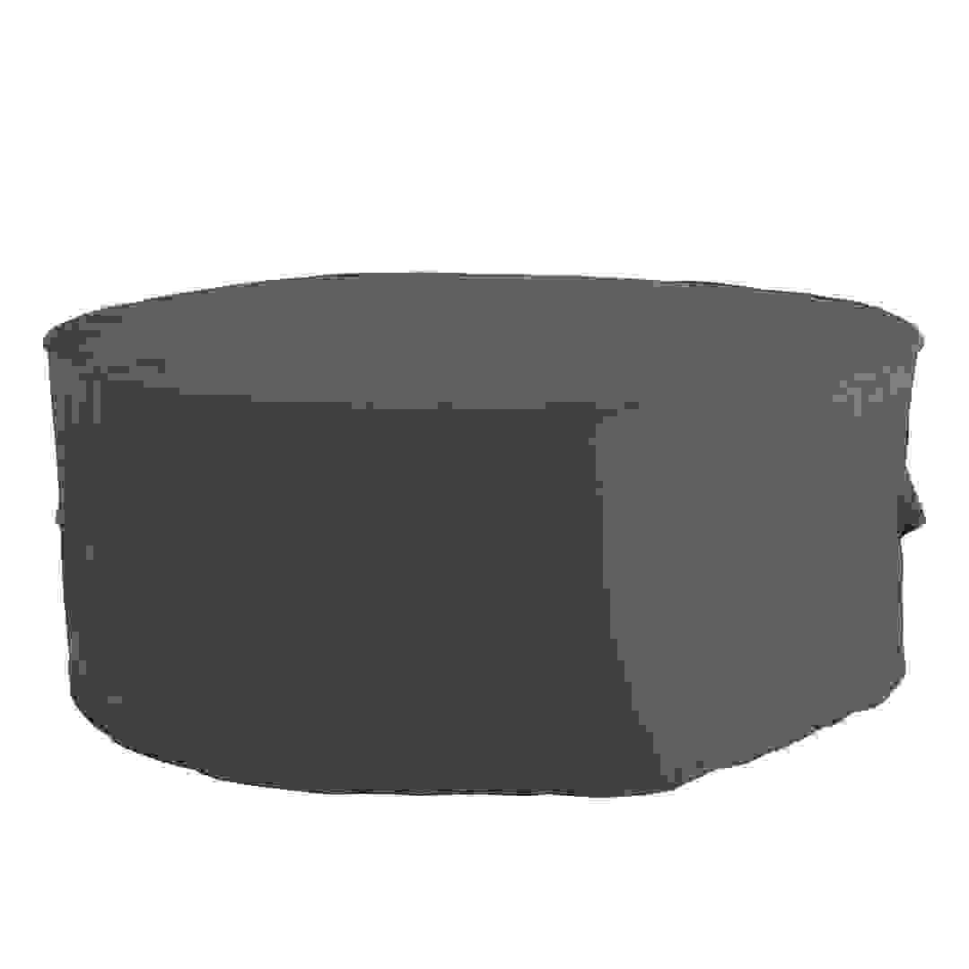 غطاء طاولة مستديرة بولي إيثيلين مقاوم لأحوال الطقس بولي تاف (248 × 248 × 75 سم)