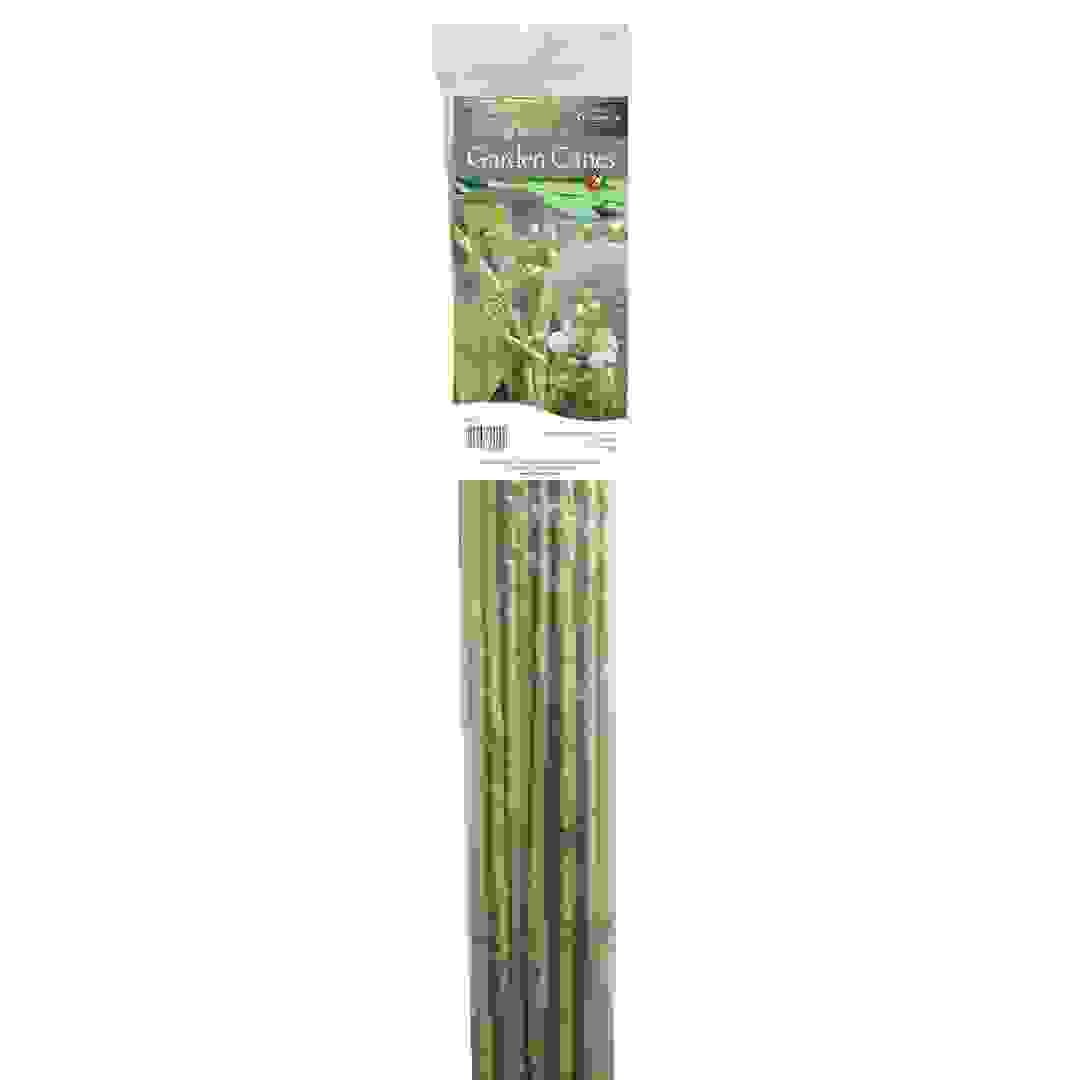 Tildenet Heavy Duty Bamboo Garden Canes Pack (210 cm, 8 Pc.)