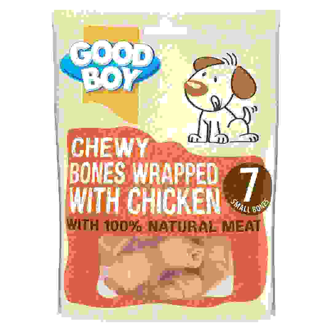 وجبة للكلاب عظام مطاطية ملفوفة بالدجاج أرميتج جود بوي (الكلاب البالغة)