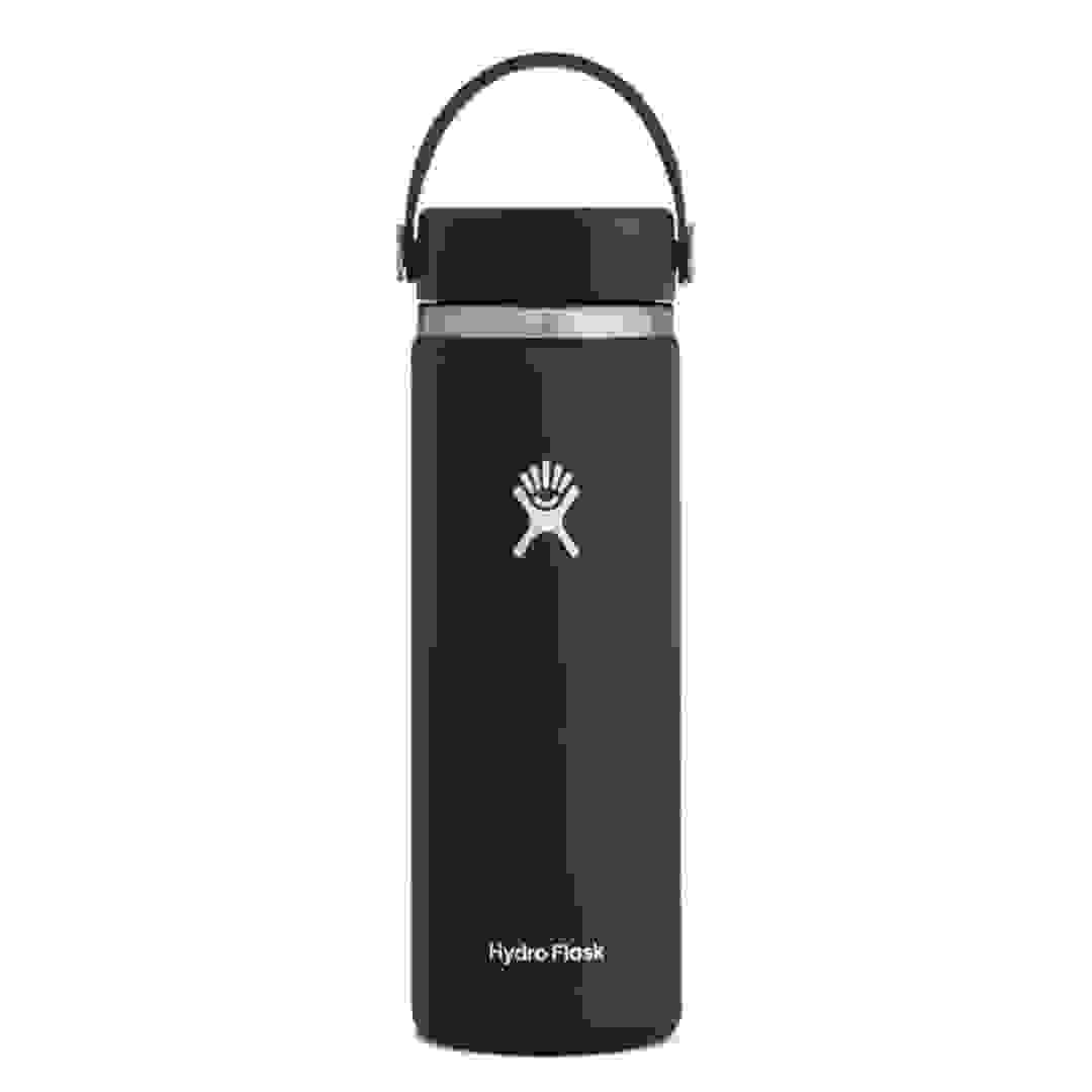 Hydro Flask Wide Mouth Vacuum Bottle (590 ml, Black)