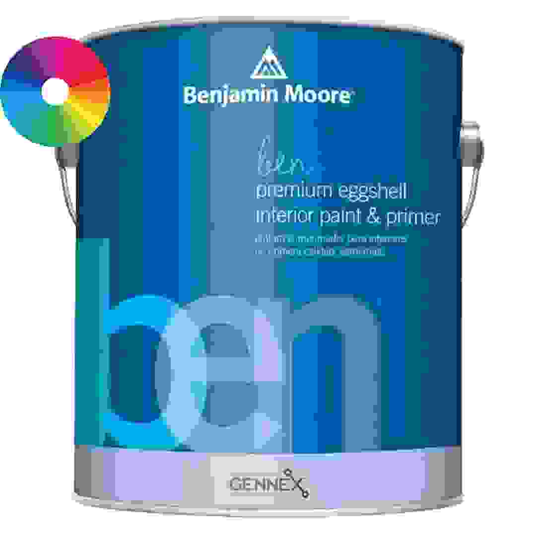 Benjamin Moore Ben Eggshell Interior Latex Paint & Primer (3.7 L, Base 1)