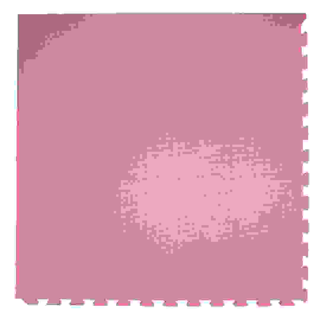 سجادة اسفنجية متشابكة للأنشطة (104.14 × 104.14 سم، وردي)