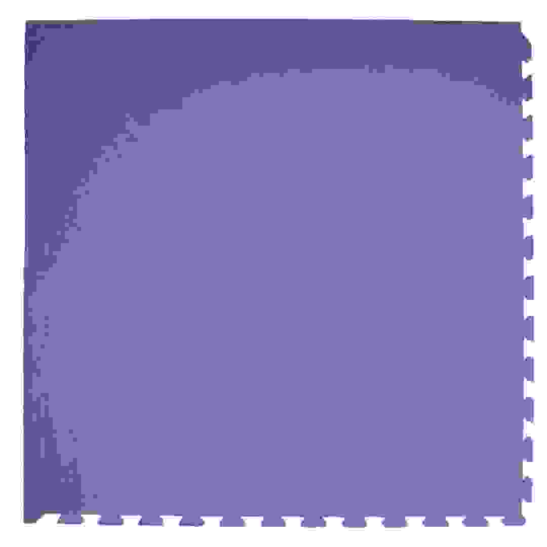 Tinyann Interlocking Foam Activity Mat (100 x 100 x 2 cm, Purple)