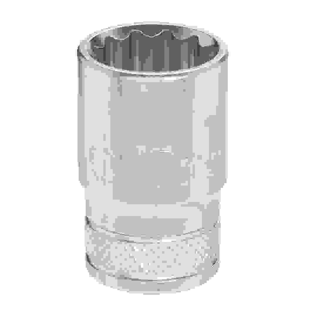 Magnusson Chrome Vanadium Steel Standard Socket, MT08 (2.4 cm)