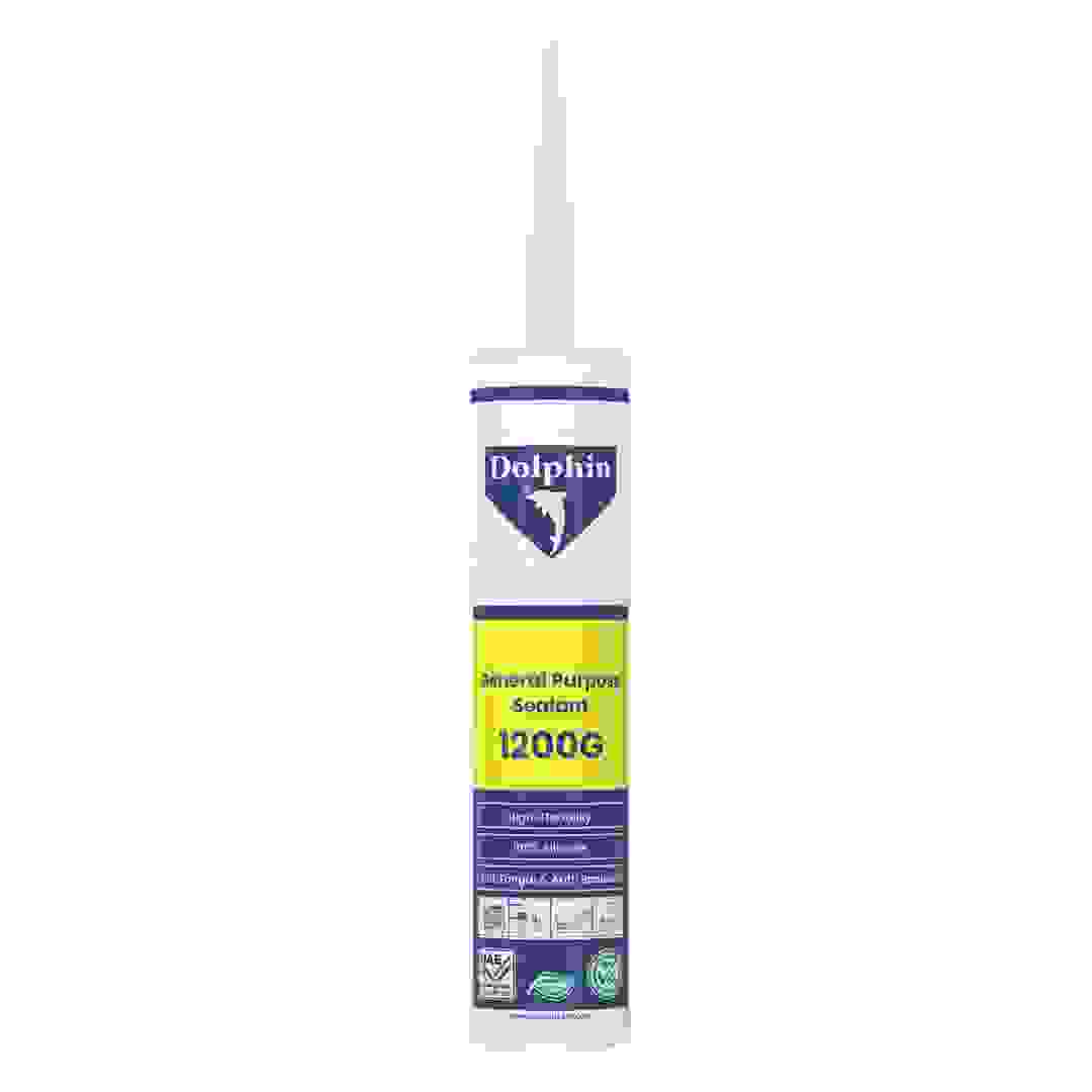 Dolphin 140 1200G Silicone Sealant (280 g, Clear)