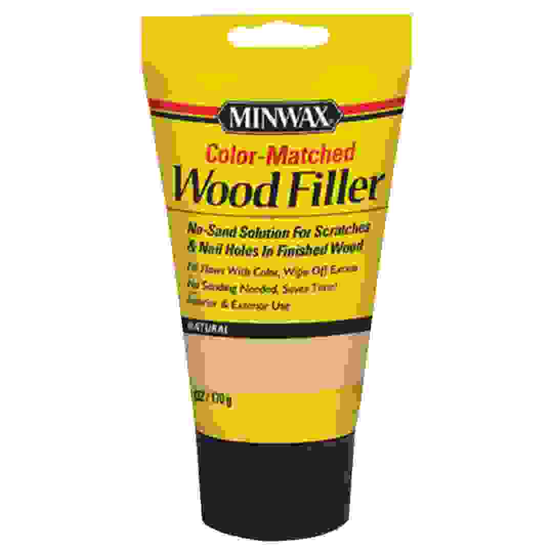 Minwax Color-Matched Wood Filler (170 g, Natural)