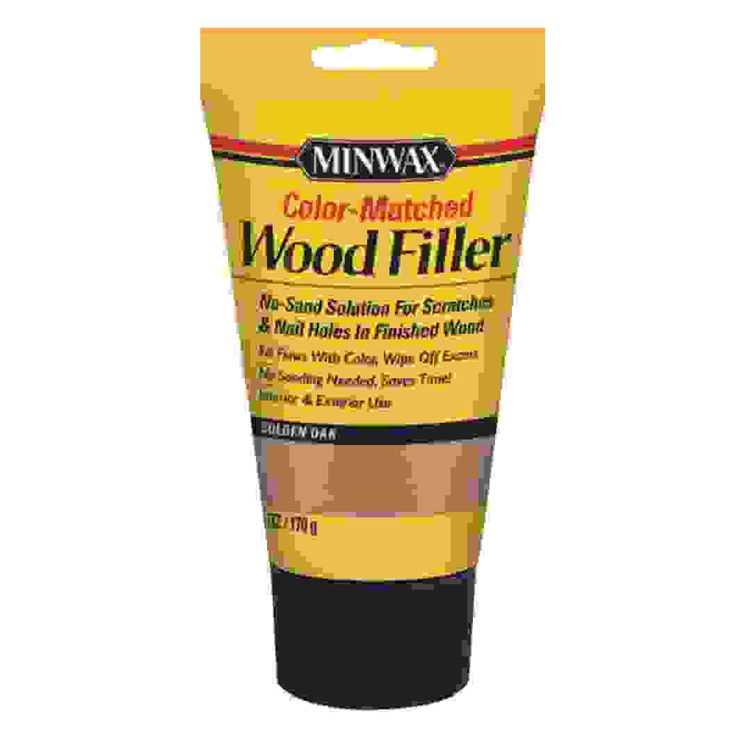 Minwax Color-Matched Wood Filler (170 g, Golden Oak)