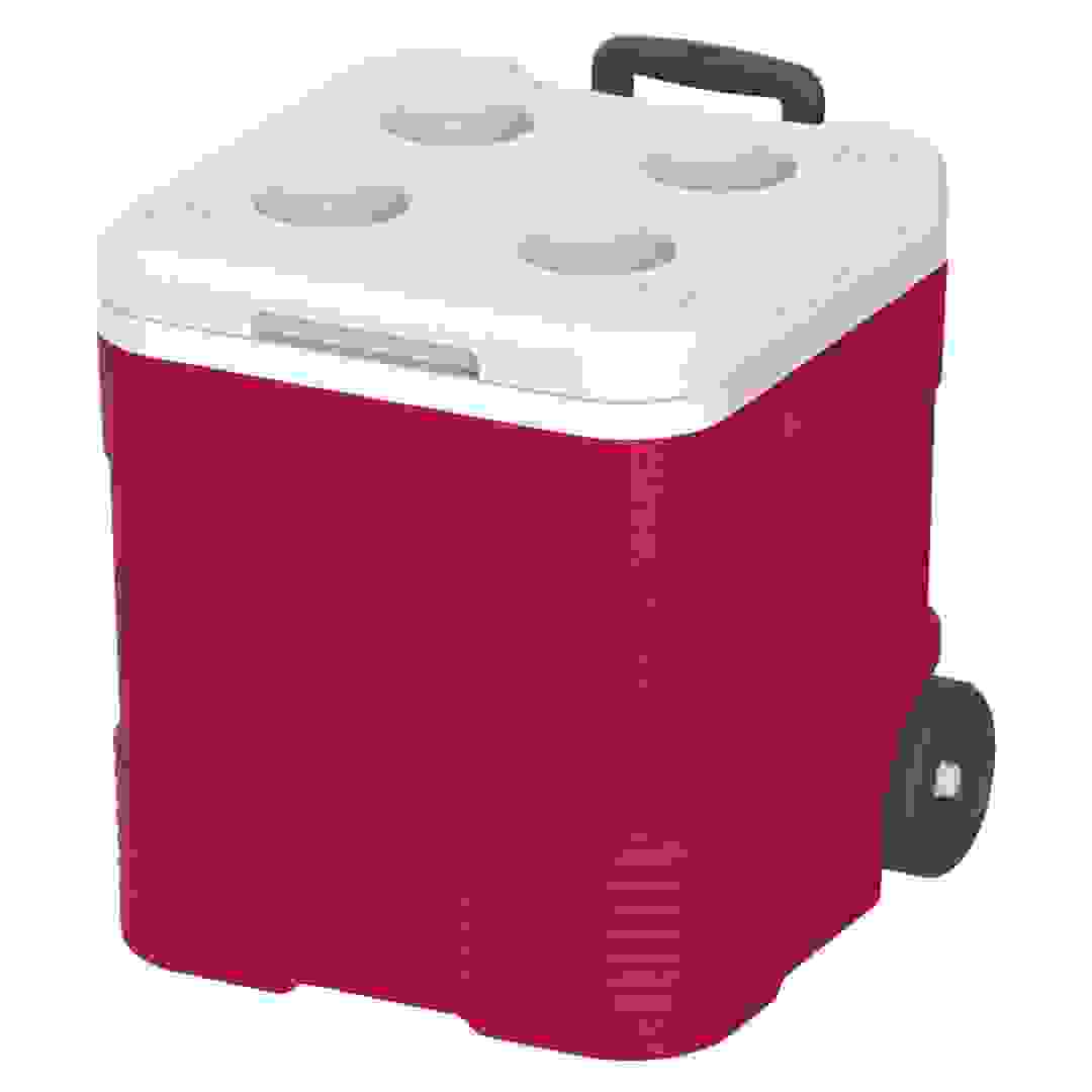صندوق ثلج ترولي كيب كولد للنزهات (45 لتر، 43.5 × 45.5 × 47.3 سم)