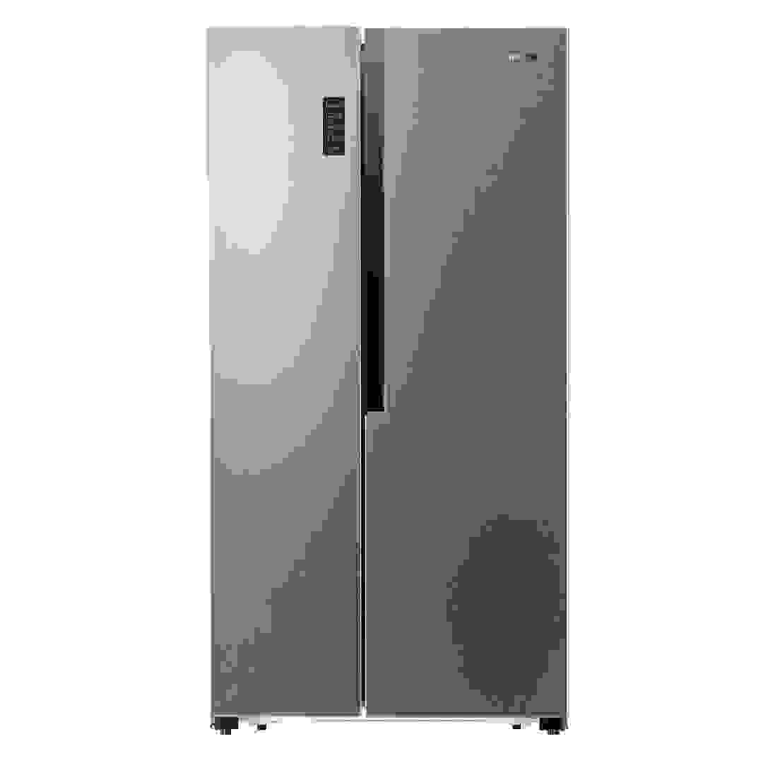 Gorenje Freestanding Side-By-Side Refrigerator, NRS9182MXUK (566 L)