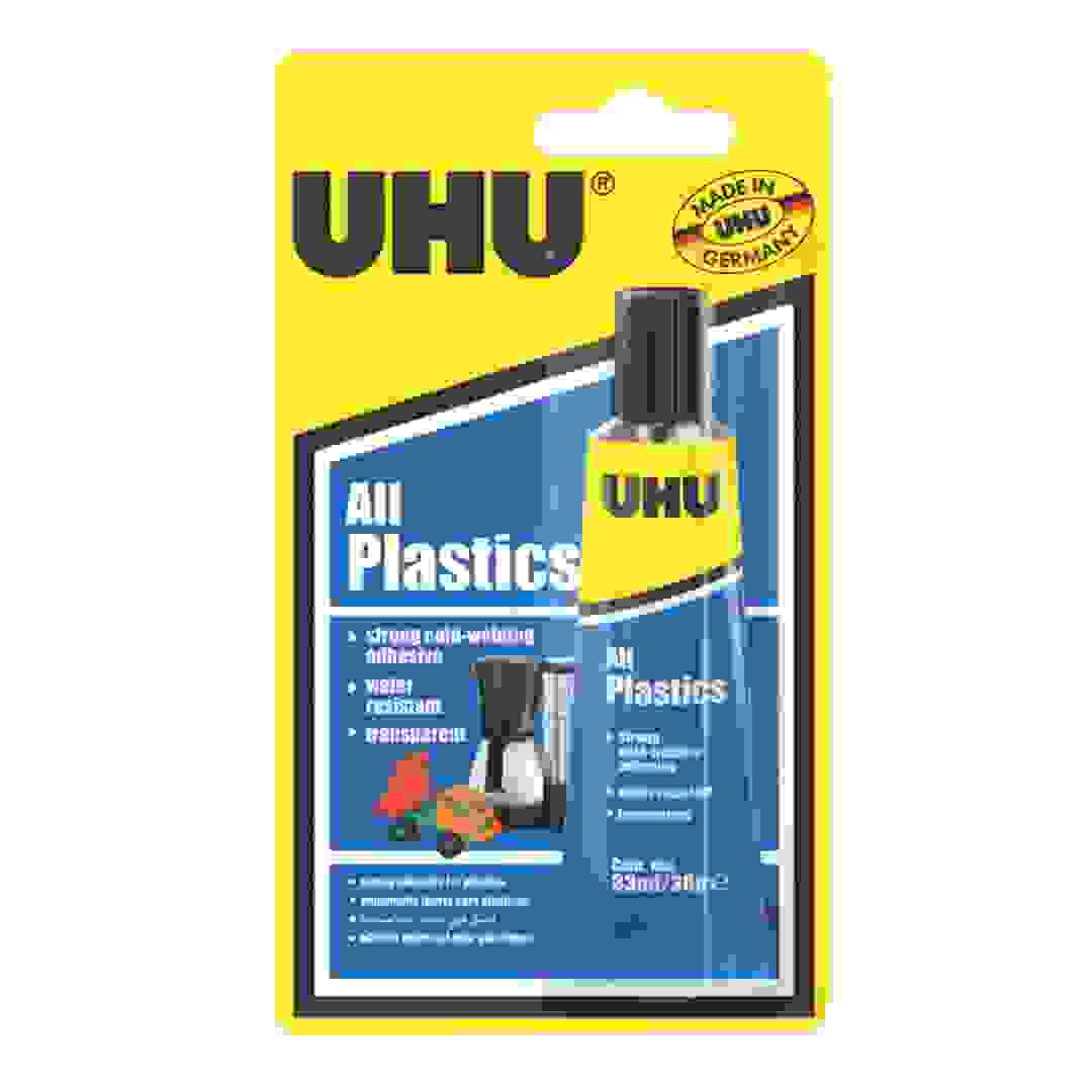 UHU Allplast Universal Plastic Adhesive Glue (33 ml)