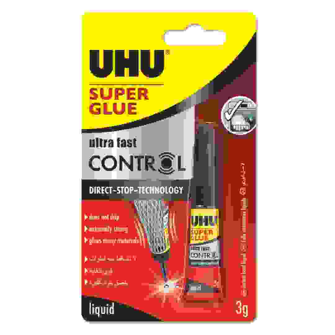 UHU Super Glue Control Instant Glue Tube (3 g)