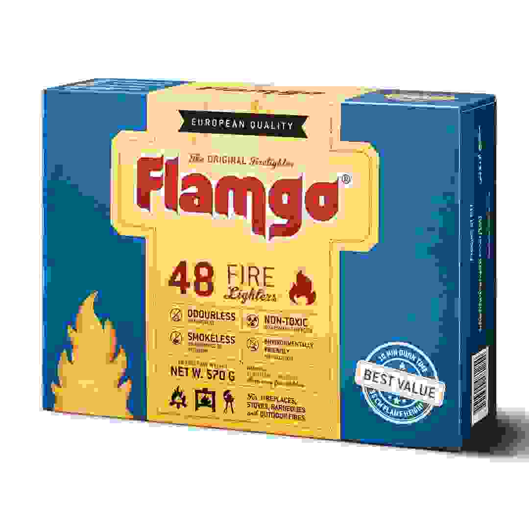 Flamgo Firelighter Cubes Pack (48 Pc.)