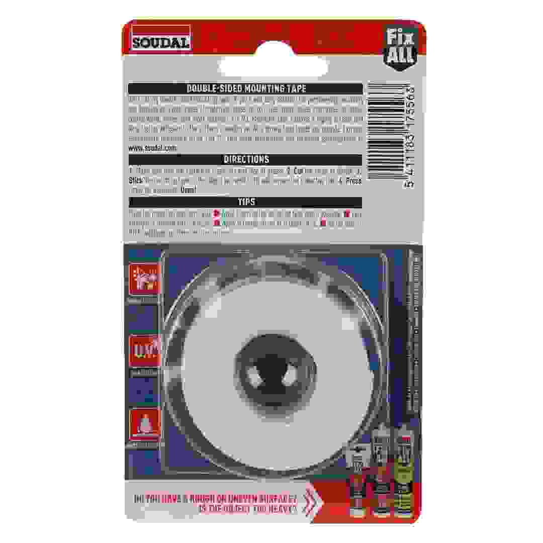 Soudal Fix All Transparent Mounting Tape Ultra