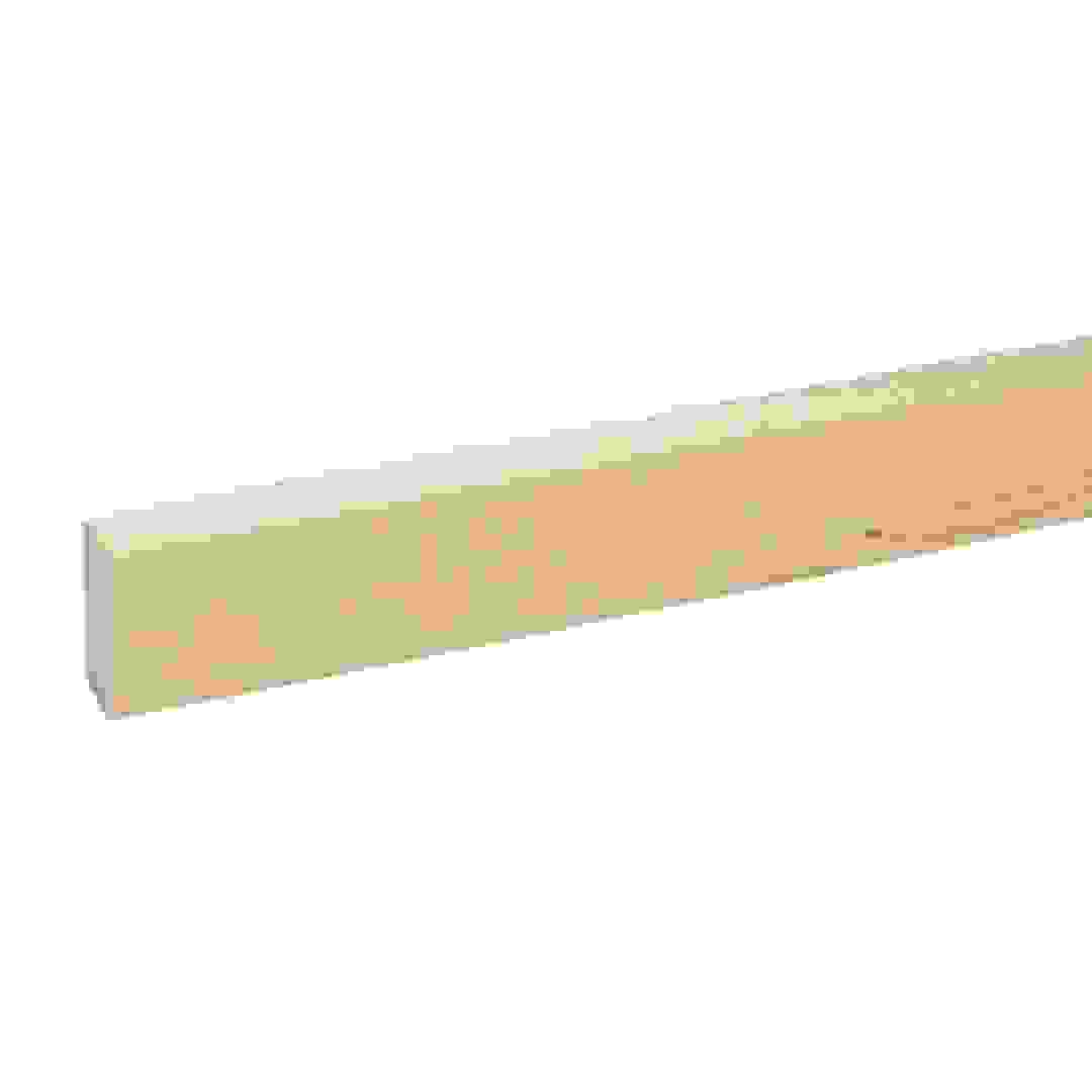 خشب خشن منشور من التنوب الأبيض ميتسا وود (2.5 × 5 × 240 سم)