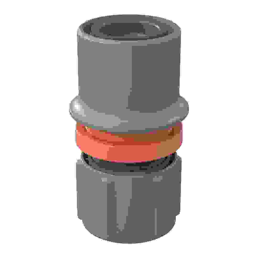 Verve Plastic 2-In-1 Aquastop Hose End Connector (7.1 x 4.2 x 4.2 cm)