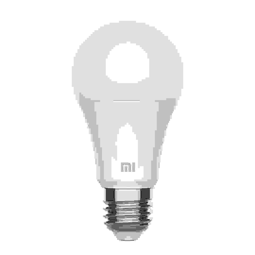 لمبة ذكية ليد شاومي مي واي فاي (6 × 6 × 11.6 سم، أبيض دافئ)