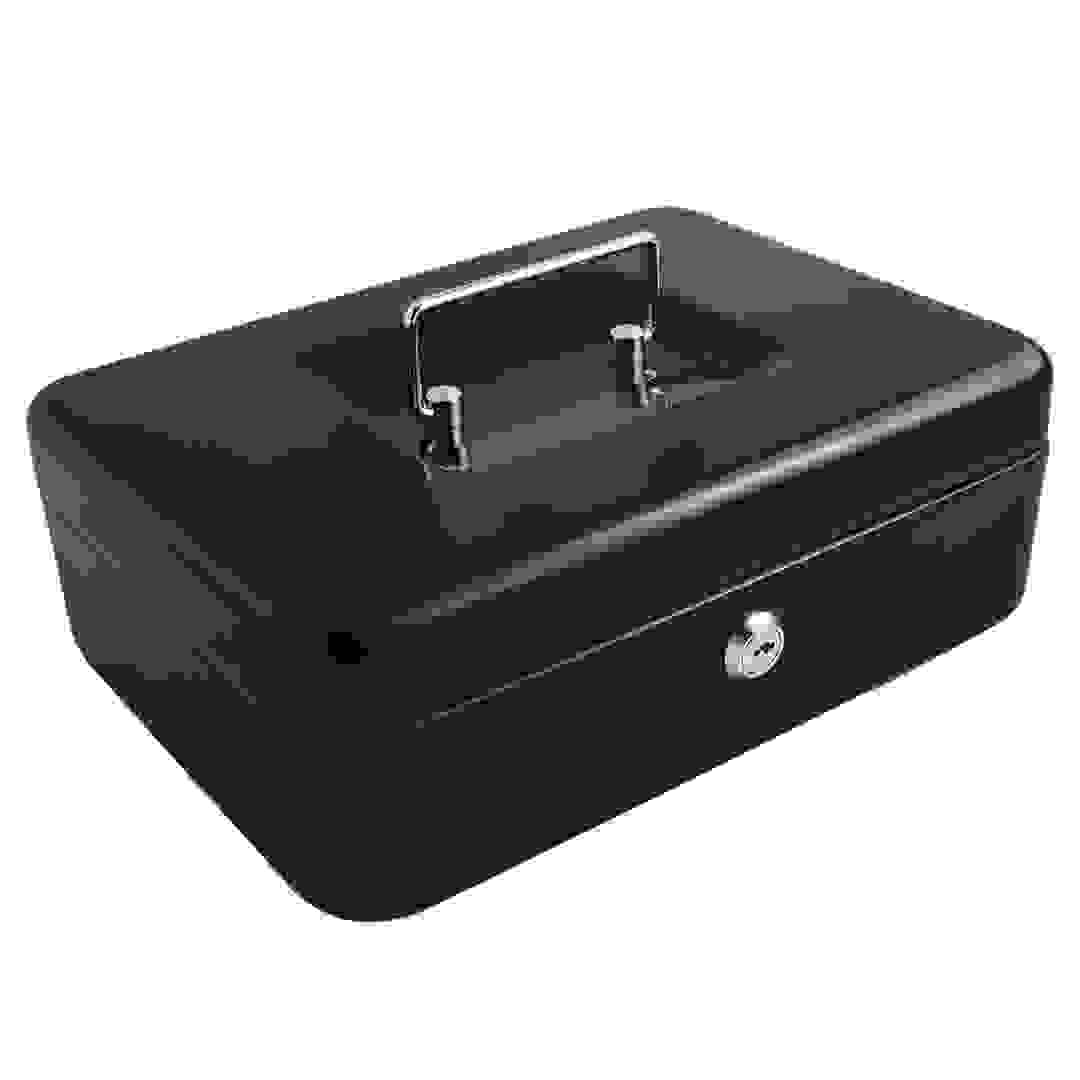 Smith & Locke Steel Cylinder Cash Box W/Key (Medium)