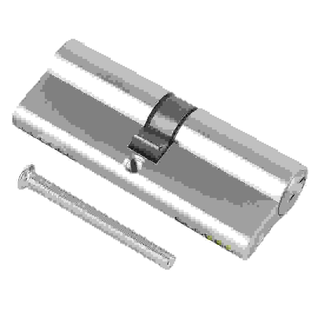Smith & Locke Brass Cylinder Lock Set (80 x 33 x 17 mm)