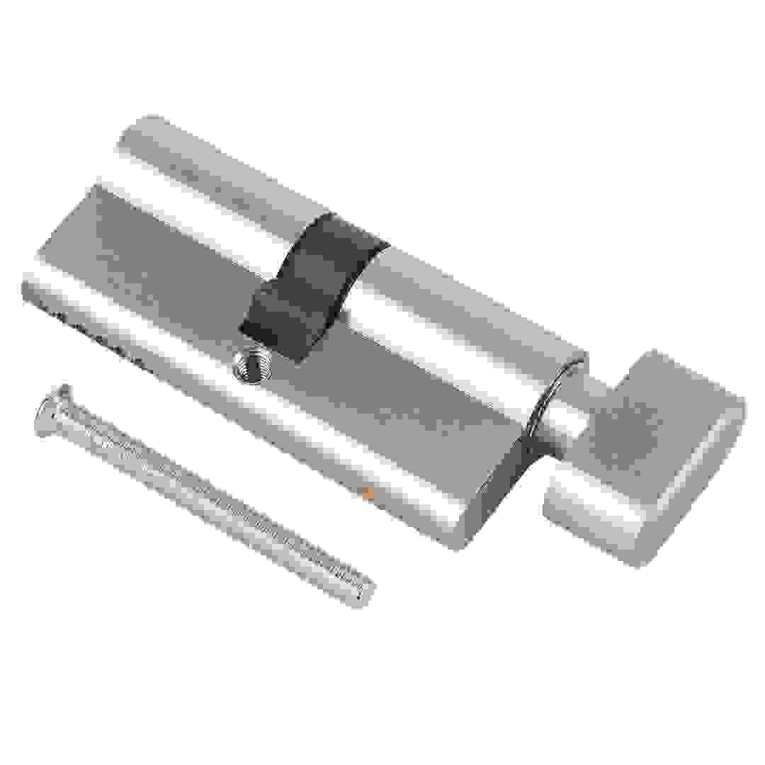 مجموعة قفل أسطواني نحاس بآلية لف الإبهام سميث آند لوك (70 × 33 × 17 ملم)