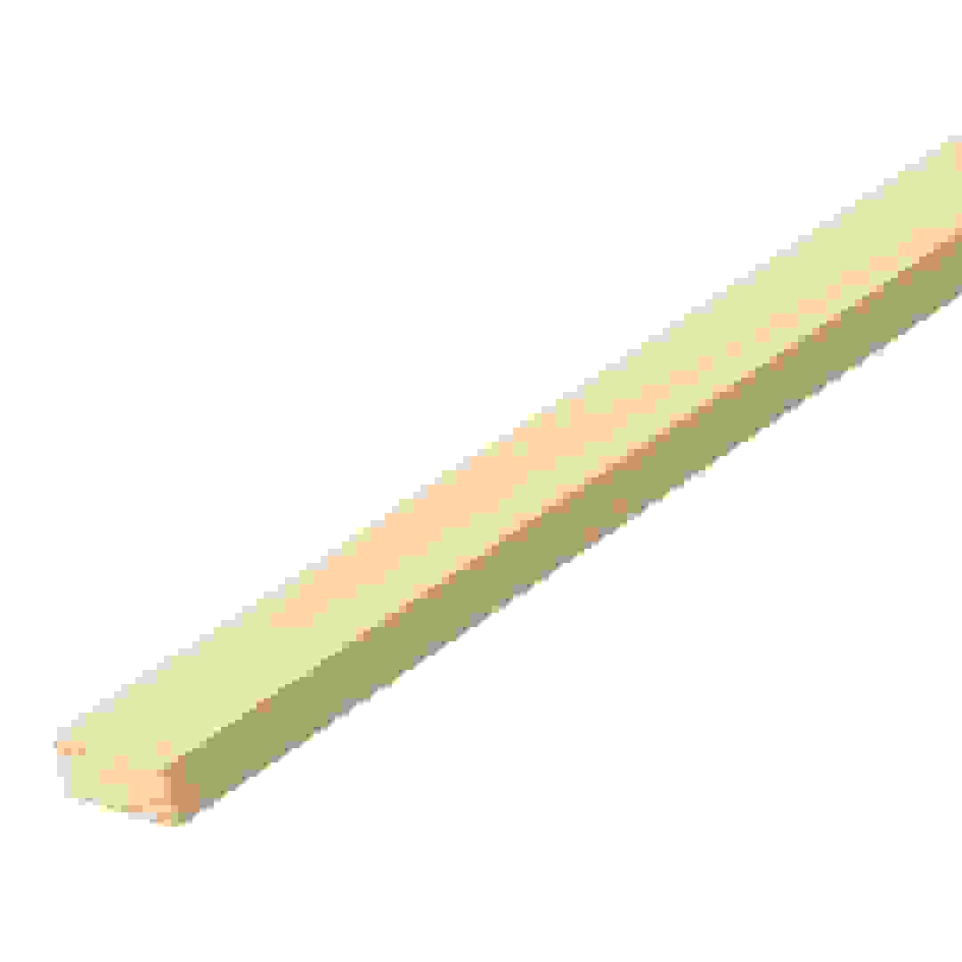 لوح خشب صنوبر مربع أملس شيشاير مولدينجز (10.5 × 25 × 900 ملم)