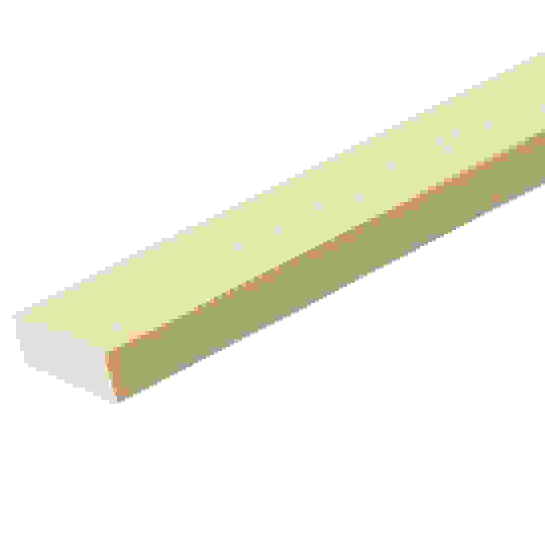 لوح خشب صنوبر مربع أملس شيشاير مولدينجز (15 × 68 × 2400 ملم)