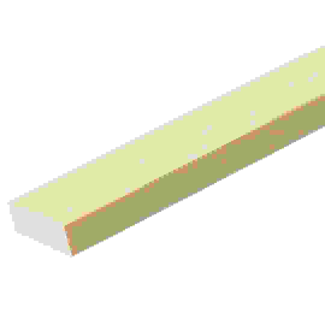لوح خشب صنوبر مربع أملس شيشاير مولدينجز (21 × 46 × 900 ملم)