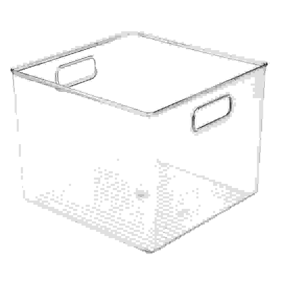 iDesign Linus Bathroom Storage Bin (20.32 x 20.32 x 15.24 cm)
