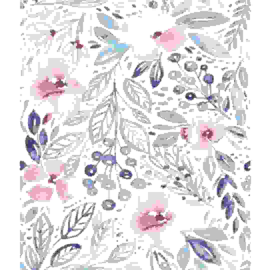 RoomMates Clara Jean April Showers Floral Peel & Stick Wallpaper (52.07 x 41.91 cm)