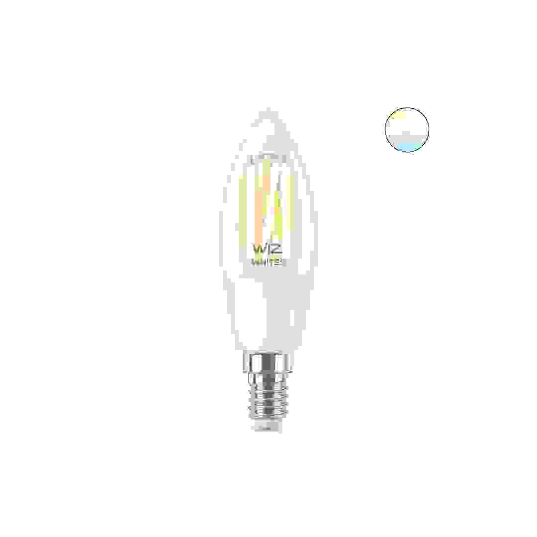 WiZ Tunable C35 E14 Smart Candle Light Bulb (40 W, Warm to Cool White)