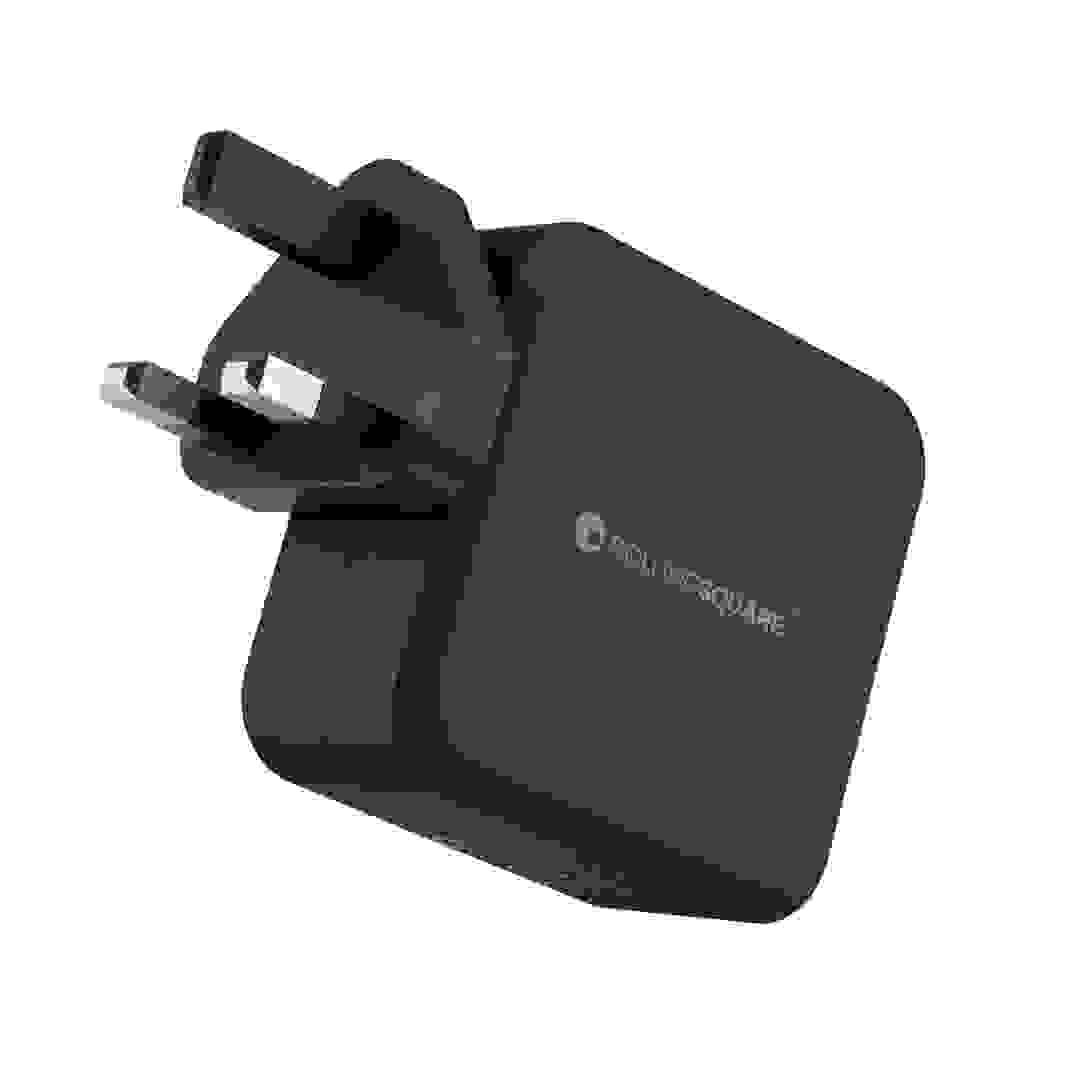 Rolling Square GaN UK Plug Adapter (100 W)