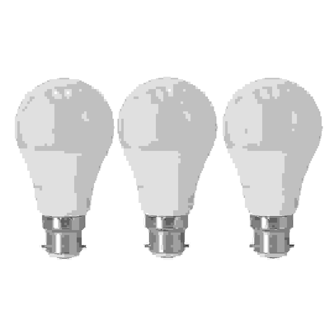 Geepas Energy-Saving E 27 LED Light Bulb Pack (10 W, 3 Pc.)