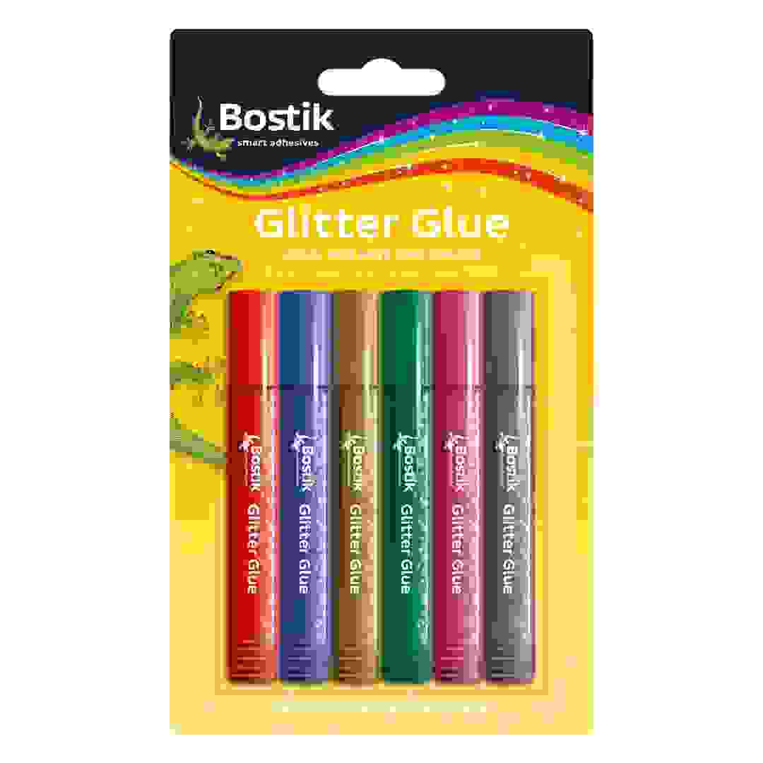 Bostik Multicolor Glitter Glue Set (6 Pc.)