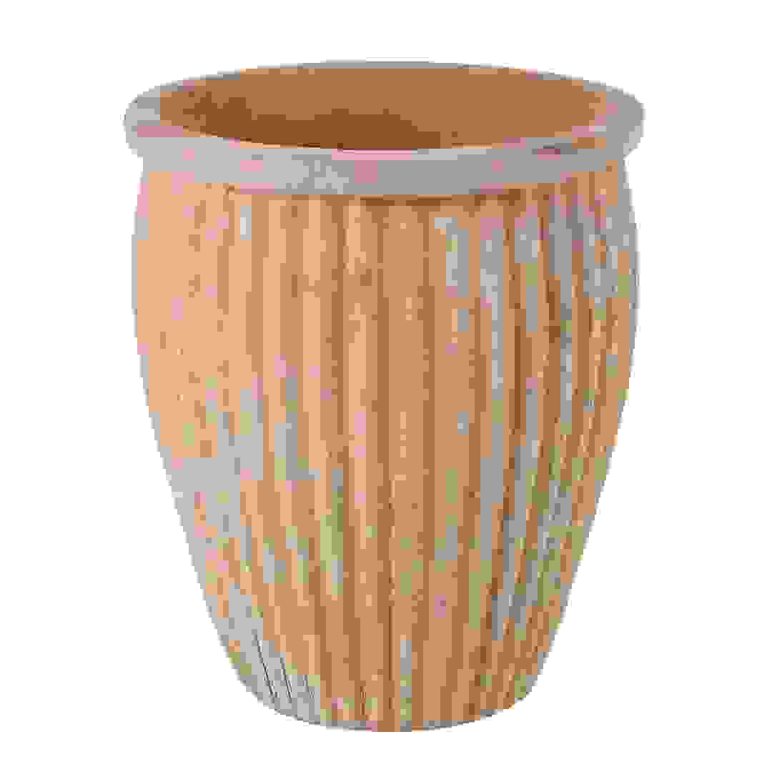 Ribbed Terracotta Plant Pot (45 x 54 cm)