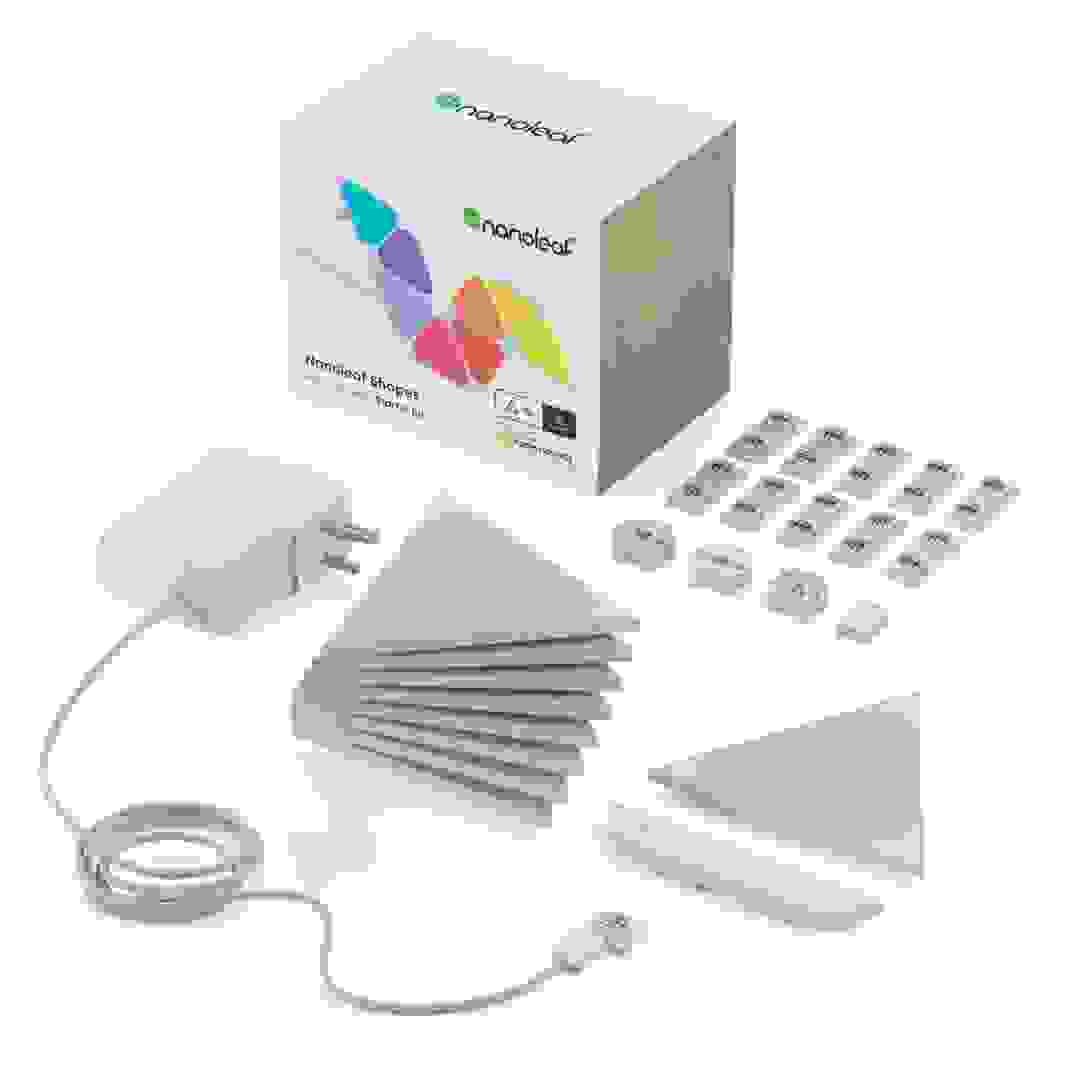 Nanoleaf Shapes Mini Triangle Smart LED Light Panel Starter Kit (5 Pc.)