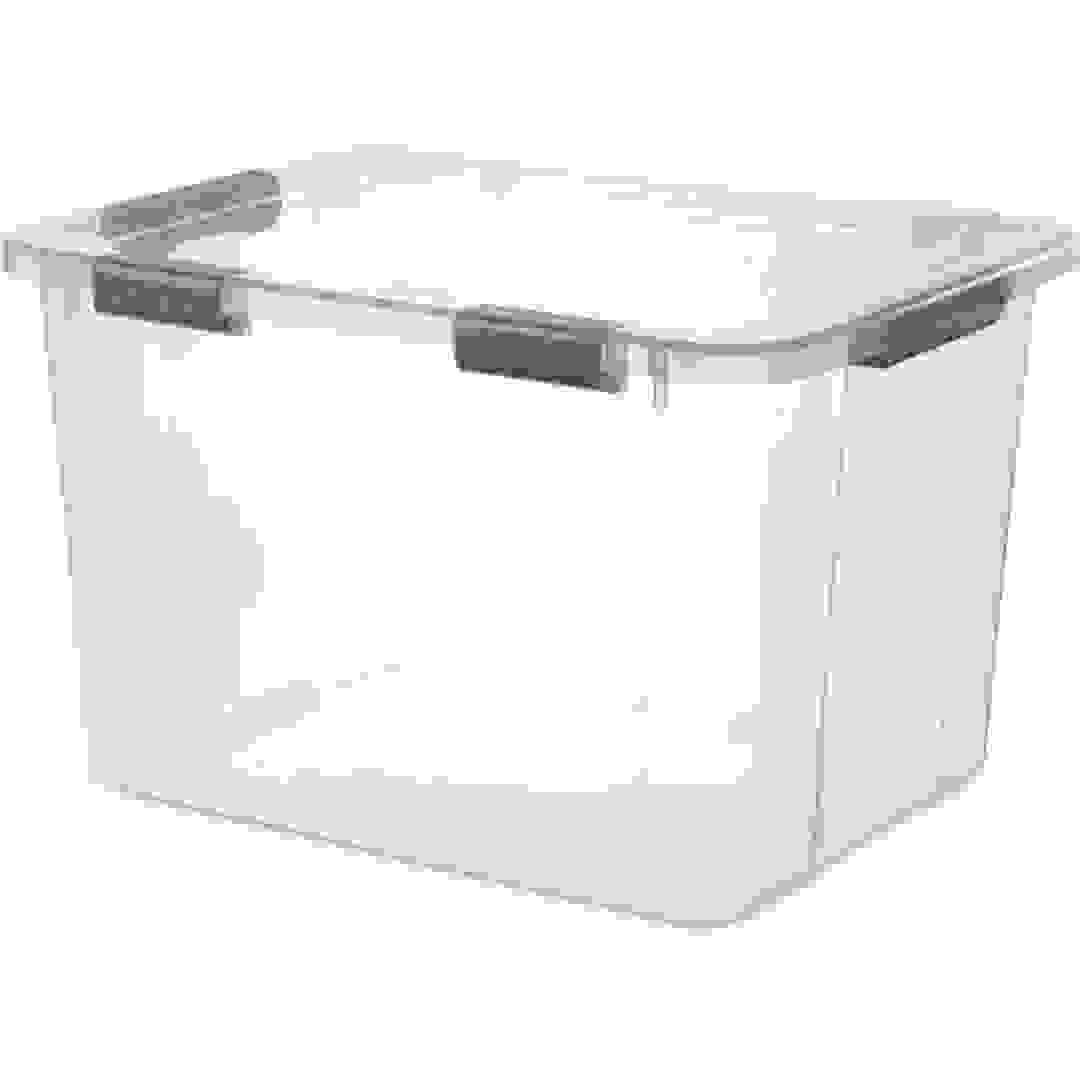 صندوق تخزين بلاستيكي بمزلاج ستريلايت (75.7 لتر)