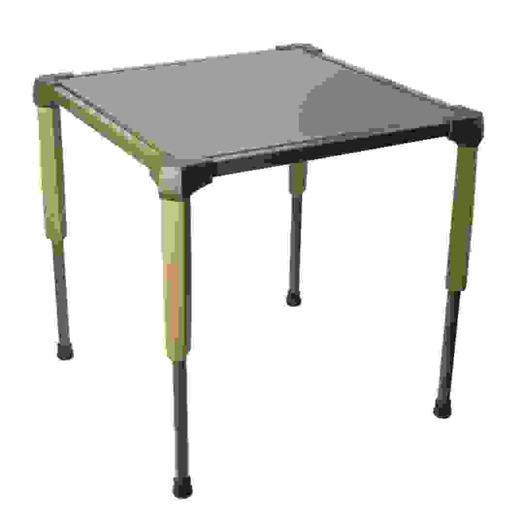 طاولة من الألومنيوم والنايلون قابلة للطي وايلد لاند (69 × 69 × 66.5 سم)