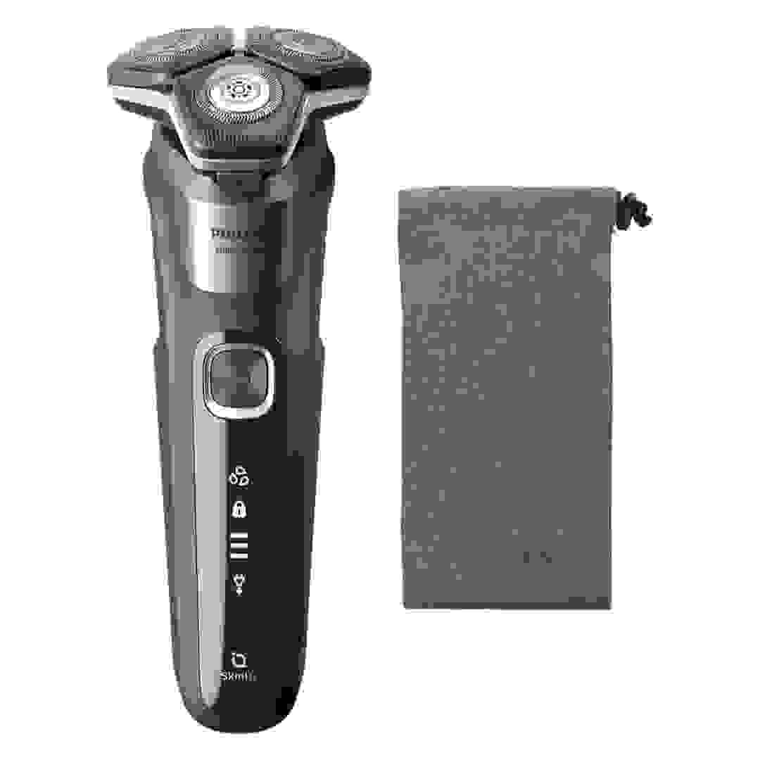 Philips Series 5000 Wet & Dry Cordless Electric Shaver, S5887/10 (9  W)