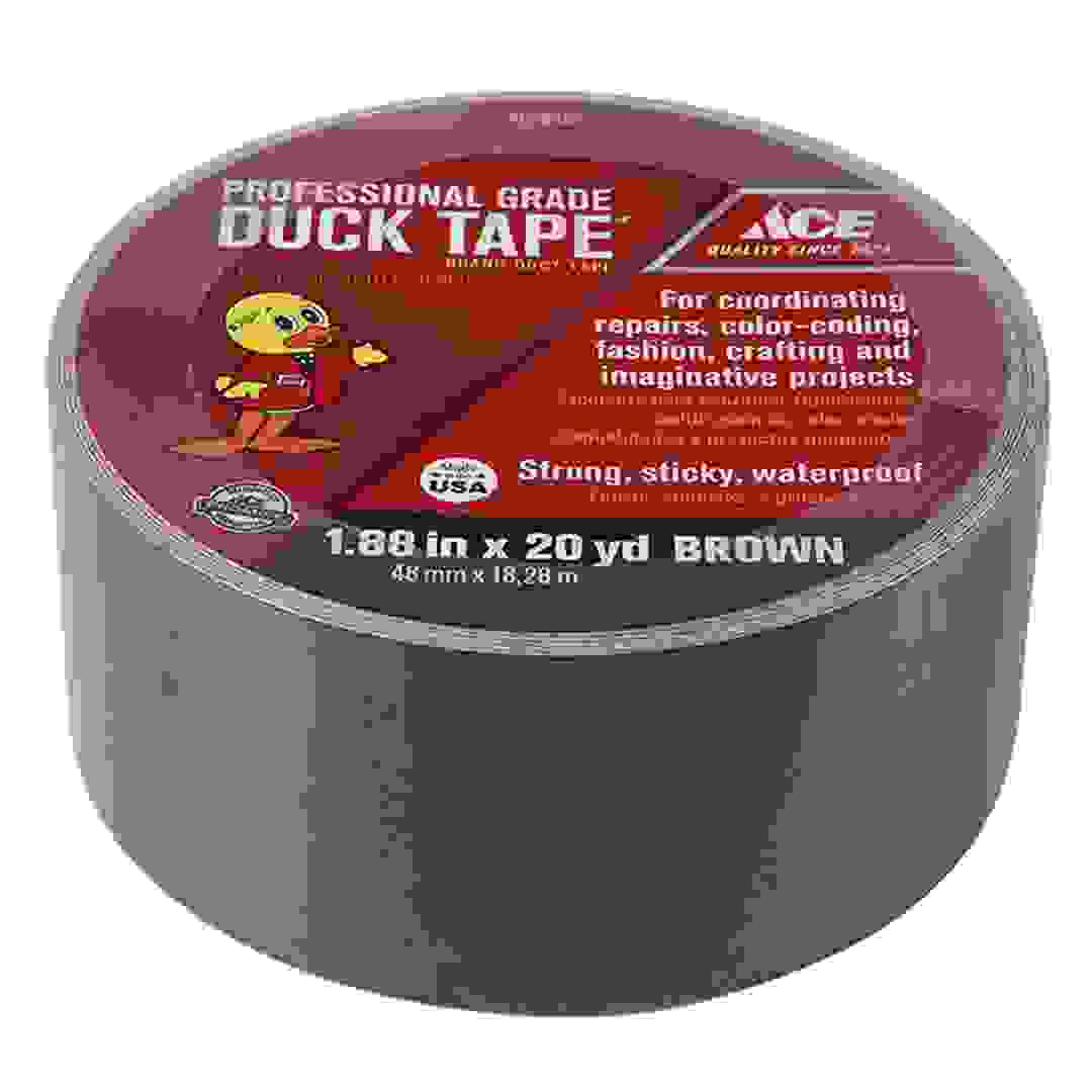 Ace Professional Grade Duct Tape (4.8 cm x 18.3 m, Brown)