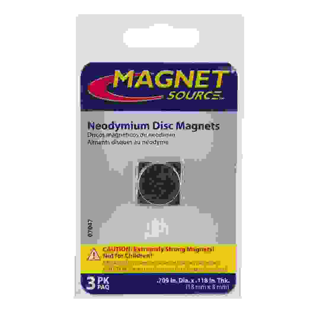 Super Magnet Disc (2 cm, Pack of 3)